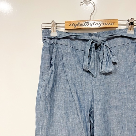 J. Crew Chambray tie-waist pant - Picture 5 of 12